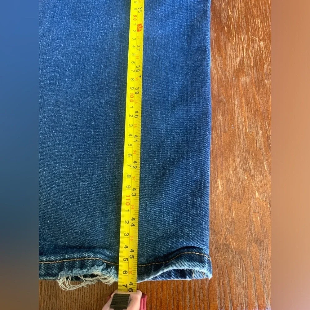 Levis 514‎ Straight Fit Mens Blue Denim Jeans Dark Wash W38 L36 Stretch